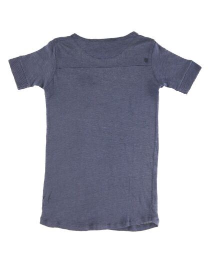T-Shirt Mogda 100% Lin gris